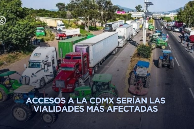 Transportistas y campesinos confirman megabloqueo de carreteras nacional