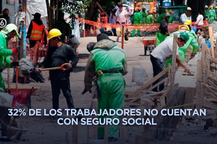 En México solo 35 por ciento de trabajadores recibe prestaciones superiores a la ley