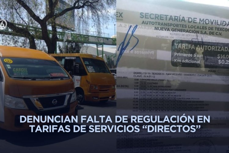 Comienzan a implementar incremento de tarifa de transporte público en el oriente del Edomex