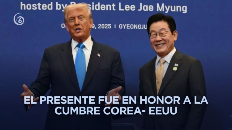 Este fue el regalo de Donald Trump le dio al líder surcoreano en su visita