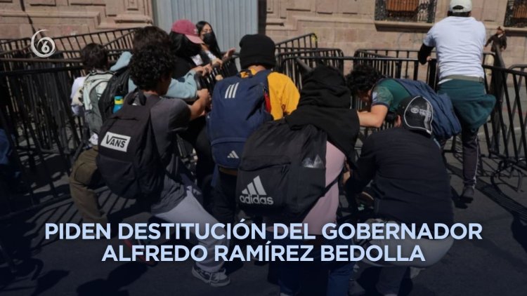 Continúan manifestaciones en Morelia por asesinato del alcalde de Uruapan