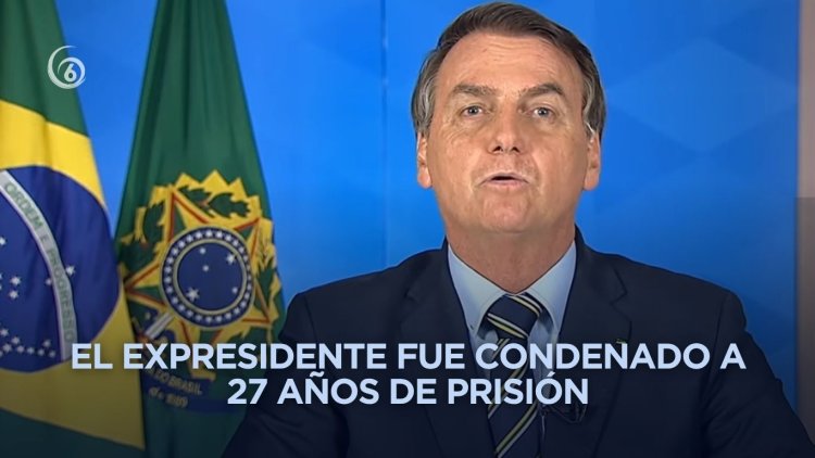 Juez rechaza recurso de Bolsonaro y mantiene condena de 27 años