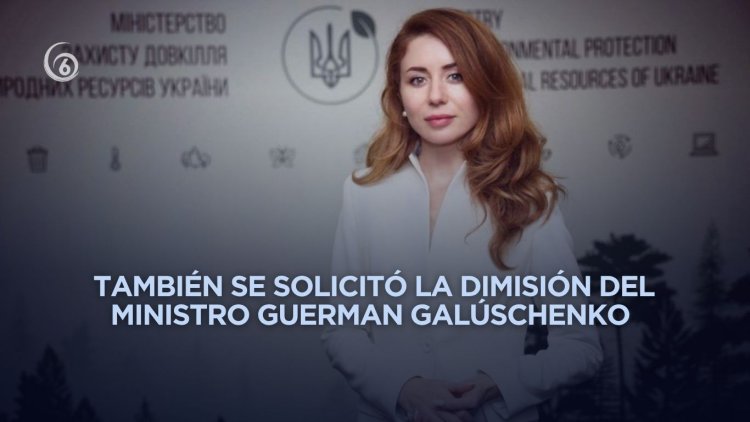 Dimite ministra de Energía de Ucrania tras escándalo de corrupción