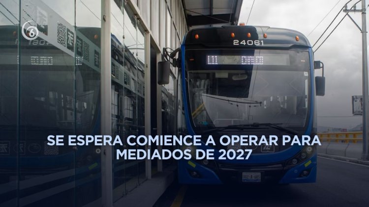 Anuncian estaciones del Trolebús que llegará a Ixtapaluca