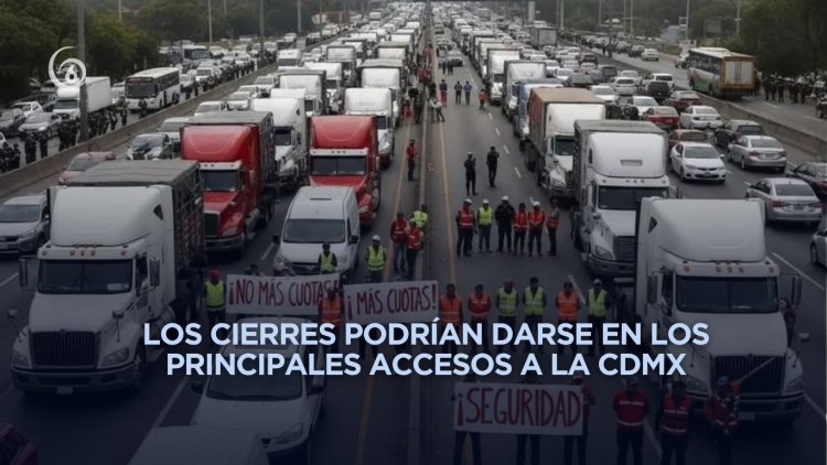 Transportistas y agricultores anuncian bloqueos carreteros a nivel nacional