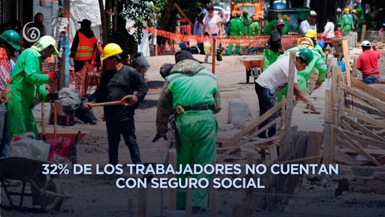 En México solo 35 por ciento de trabajadores recibe prestaciones superiores a la ley