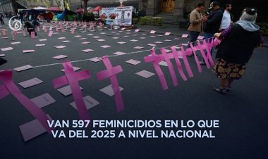 Estado de México lidera casos de feminicidios durante sexenio de Sheinbaum