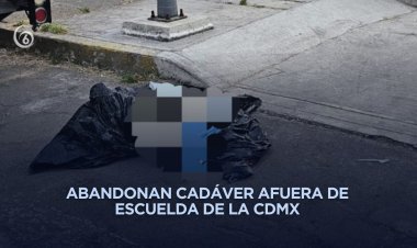 Hallan embolsado frente al Bachilleres #10 en la Venustiano Carranza