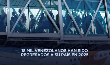 Llegan a Venezuela 172 migrantes deportados de EEUU tras cierre de espacio aéreo