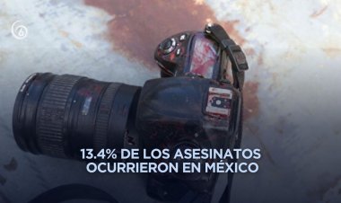 Palestina y México, países donde se asesinaron más periodistas en 2025