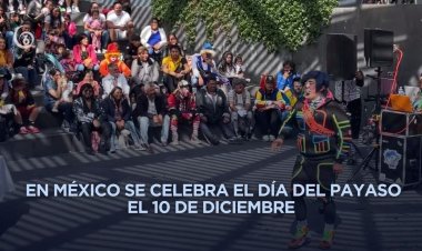 Payasos de Toluca celebran su día con caminata por capital mexiquense