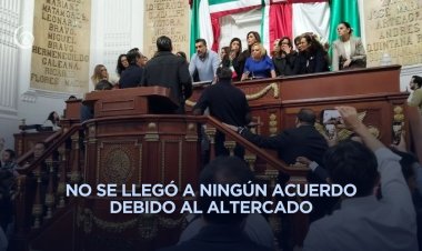 Se pelean diputadas de la CDMX durante sesión en el Congreso