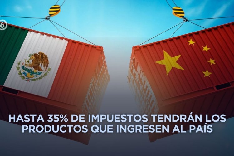 Diputados aprueban aranceles a productos de China y otros países de Asia