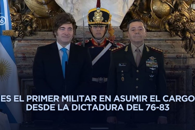 Un militar, es el nuevo ministro de Defensa en Argentina