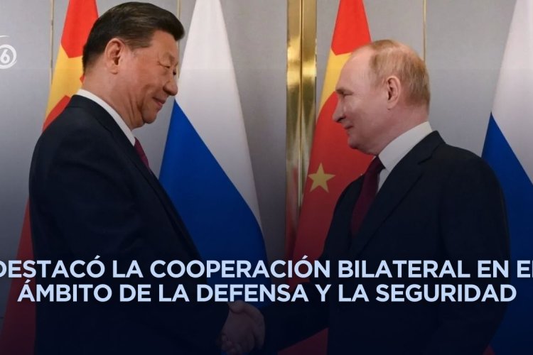 Putin considera relaciones de Rusia y China factor importante para estabilidad global