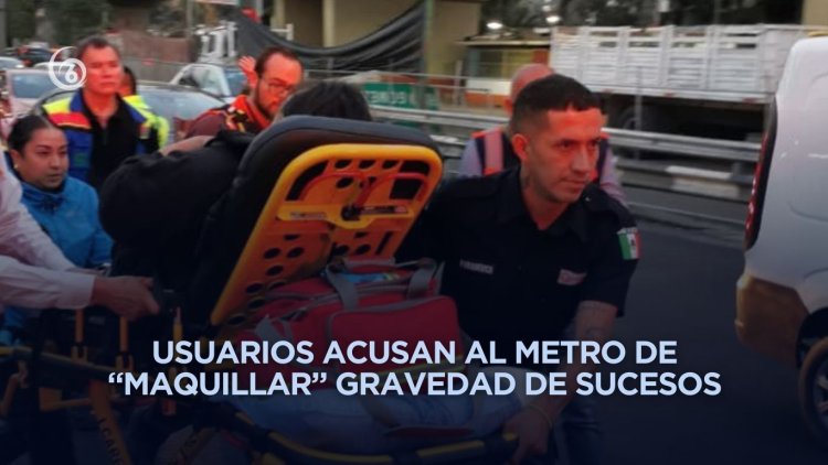 Metro atribuye caída a usuario, mientras testigos señalan falla en escaleras en accidente de Cd. Deportiva