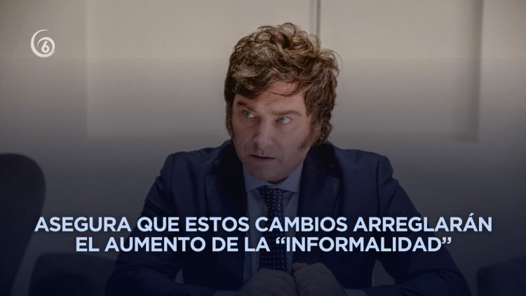 Milei busca consumar reforma laboral con aprobación del Congreso