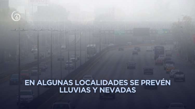 2025 cerrará con bajas temperaturas en varios estados de la república