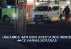 Obras en la México-Texcoco ocasiona daños a vehículos y confusión de conductores
