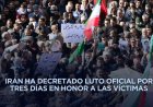 Irán despide mártires y protesta contra injerencia de EEUU e Israel