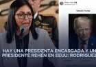 Delcy Rodríguez rechaza publicación de Trump donde se autodenomina “presidente interino de Venezuela”