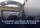 Tren descompuesto ocasiona retrasos y aglomeraciones en Metro La Paz