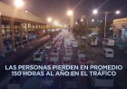 Congestión vial afecta productividad y calidad de vida de usuarios
