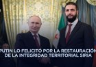Vladímir Putin recibió al presidente interino de Siria, Ahmed al Sharaa