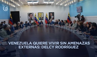 Nueva presidenta de Venezuela llama al diálogo con Estados Unidos