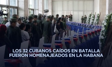 Galería: Homenaje a combatientes cubanos caídos en Venezuela