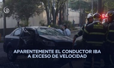 Automovilista pierde la vida tras chocar en la colonia Granjas México