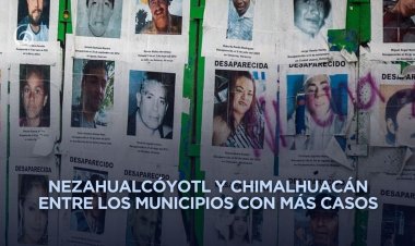 Edomex concentró la mayor cantidad de desapariciones durante 2025