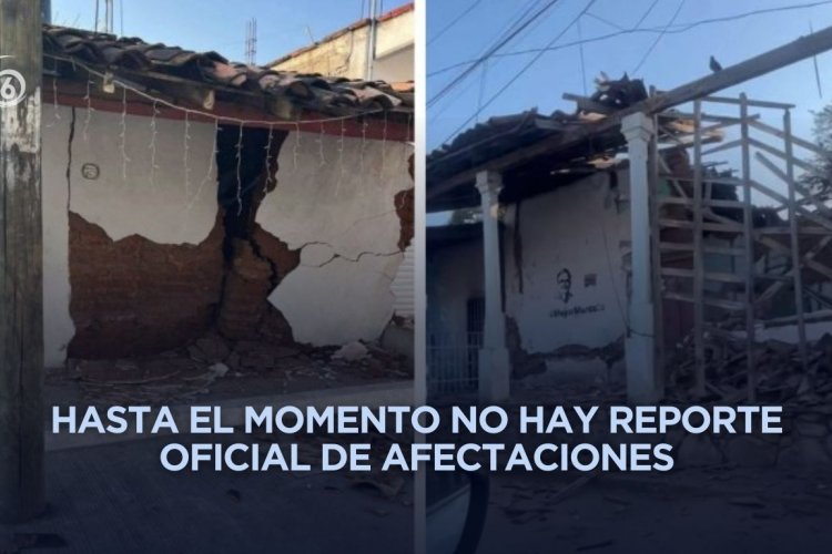Sismo de 6.5 sacude San Marcos, Guerrero; así quedaron algunas viviendas 