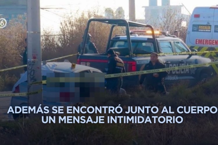 Localizan a mujer sin vida en auto abandonado en Toluca