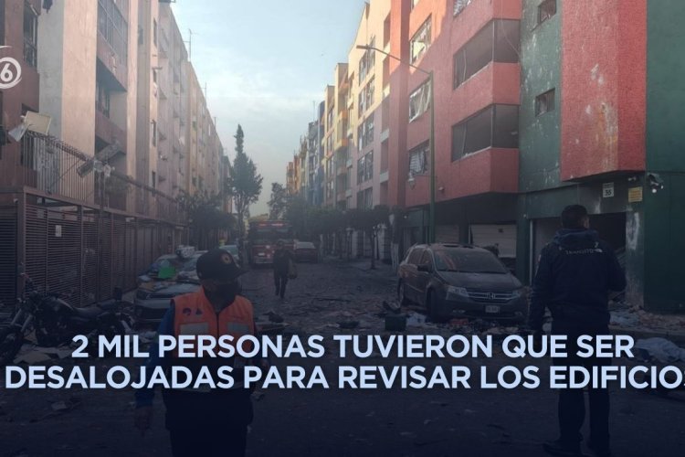 Explosión por acumulación de gas al sur de la CDMX deja cinco heridos