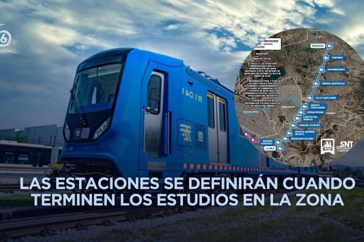 Dan a conocer posibles estaciones para el Tren Ligero La Paz-Texcoco