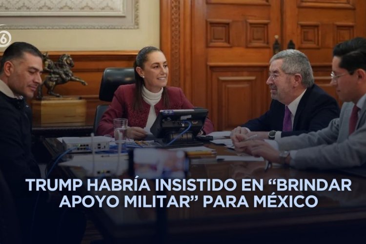 Sheinbaum descarta invasión a México tras llamada con Trump