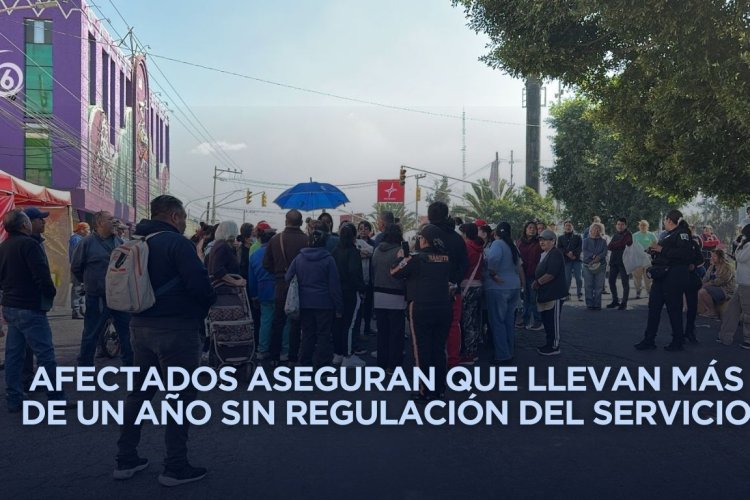 Habitantes de Nezahualcóyotl realizan bloqueos para exigir solución a falta de servicio de agua