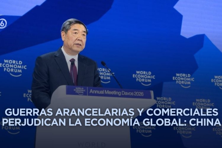 En Davos, China defiende que representa una oportunidad, no una 
