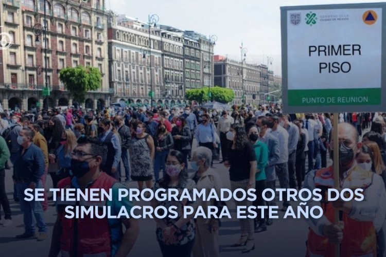 Anuncian primer Simulacro Sísmico 2026 de la CDMX