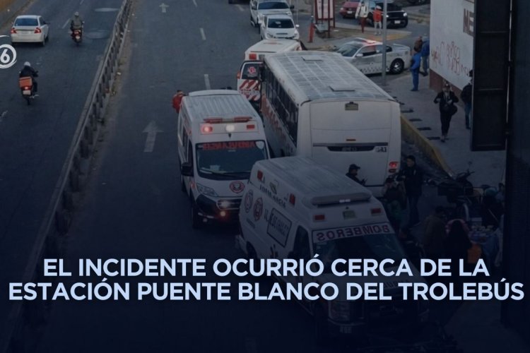 Asalto a camión de pasajeros en la México-Puebla deja dos personas heridas