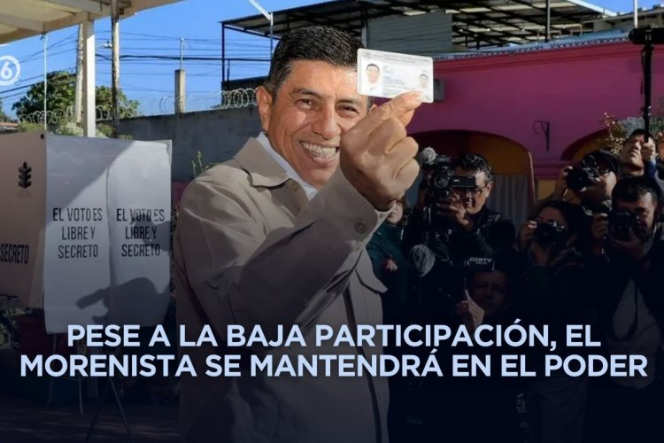 Irregularidades y baja participación marcan ratificación de mandato del gobernador de Oaxaca