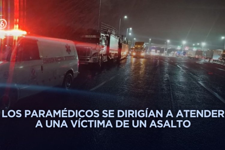 Ambulancia no brinda atención a lesionado porque caseta de Copexa niega el paso