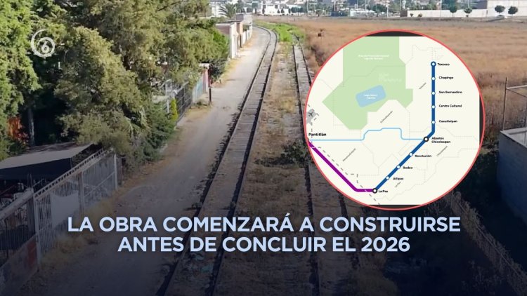 Denuncian avisos de desalojo por proyecto del Tren Ligero Texcoco–La Paz en Chicoloapan