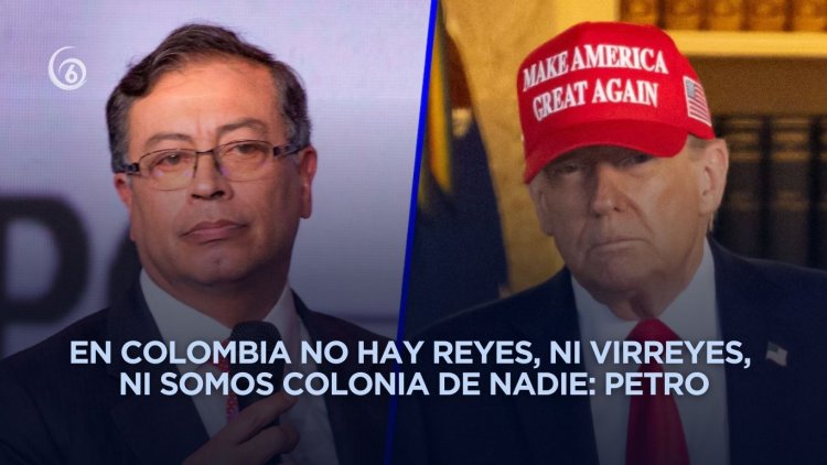 Petro afirma que EEUU le aplicó sanciones para que "obedezca" a Trump