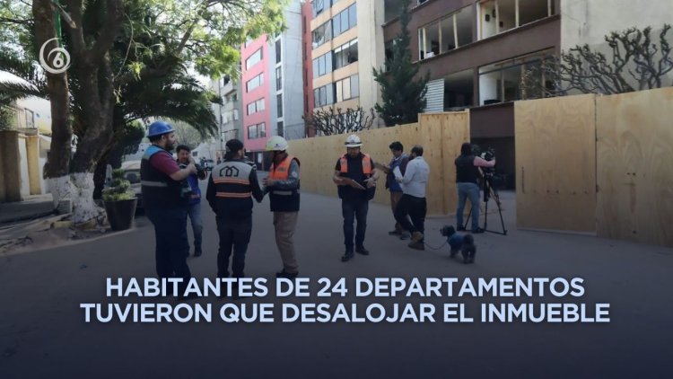 Hasta un año tardará rehabilitación de edificio dañado por explosión en Coyoacán