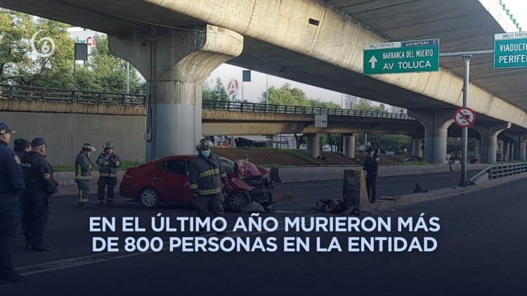 Edomex, tercer estado con más muertes por accidentes viales