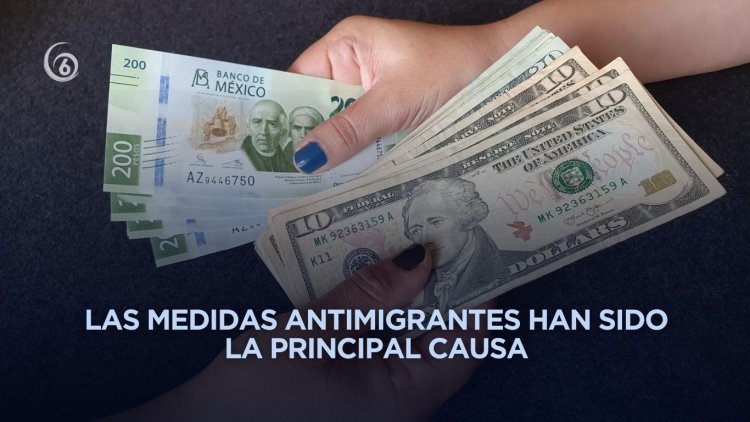 Remesas se redujeron durante primer año del segundo mandato de Donald Trump