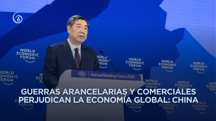En Davos, China defiende que representa una oportunidad, no una "amenaza"