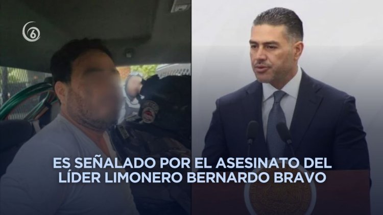 Detienen a “El Botox” identificado como principal extorsionador de limoneros en Michoacán